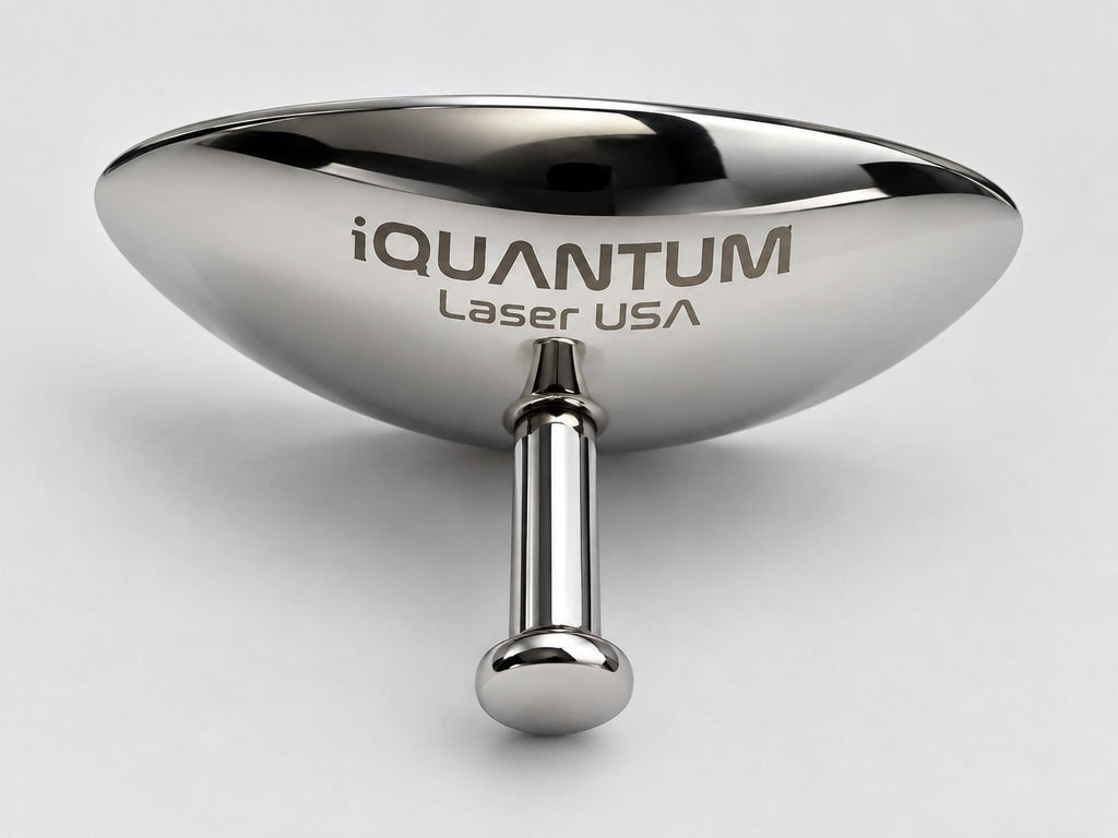 iQUANTUM SHIELD side profile showing the shield curvature