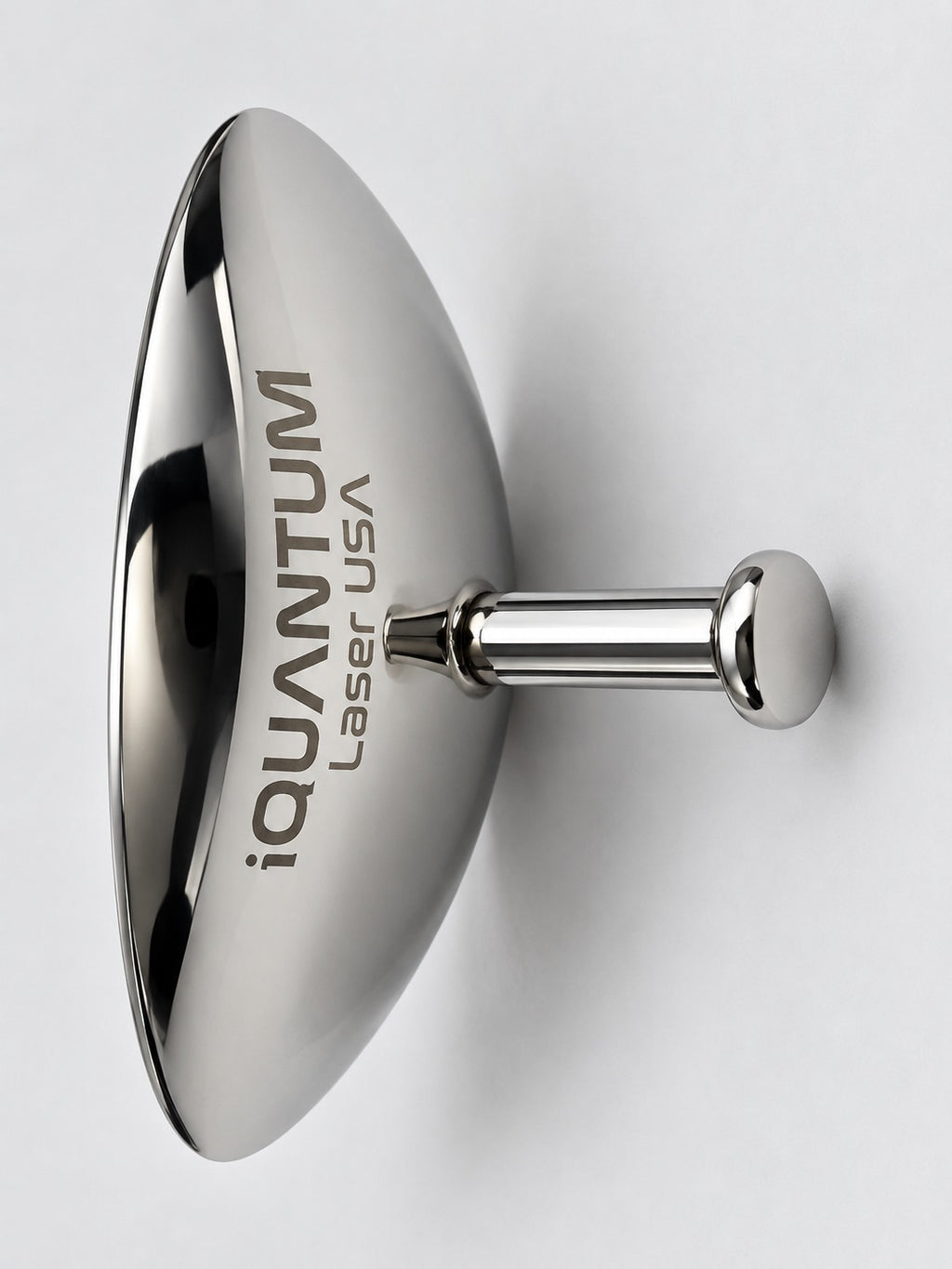 iQUANTUM SHIELD side view with integrated grip