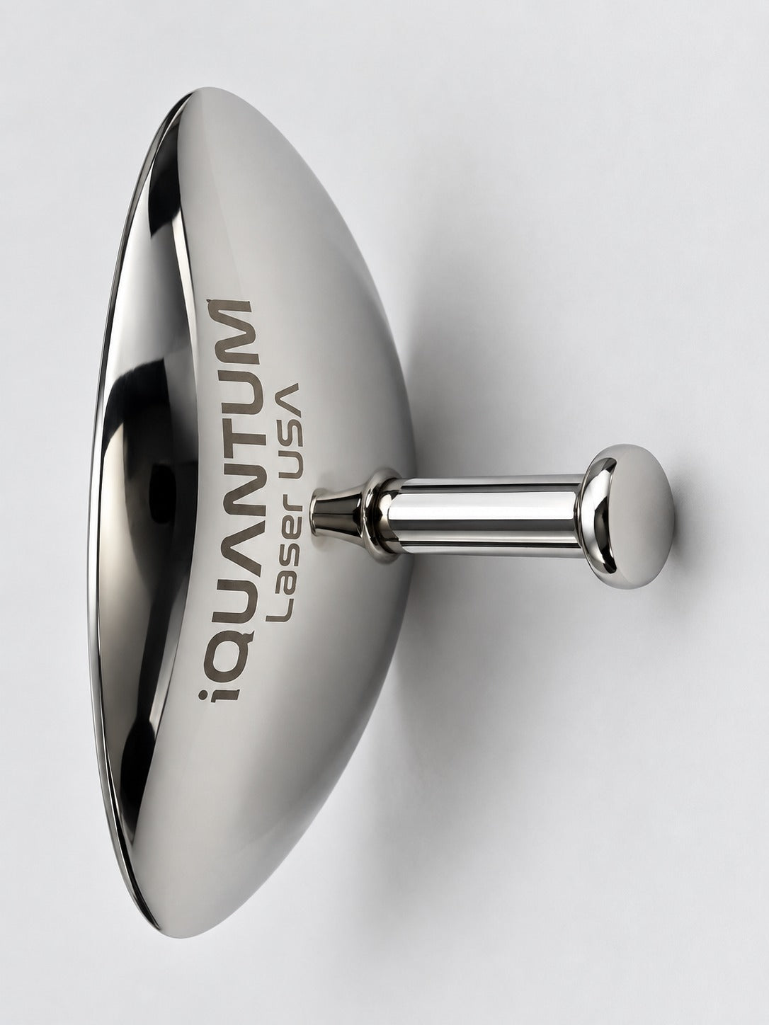 iQUANTUM SHIELD side view with integrated grip
